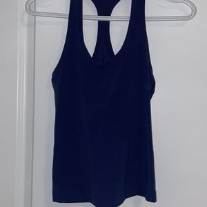 Lululemon size 4 navy top